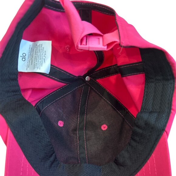 NEW ALO lightweight performace off-duty pink baseball cap - Picture 2 of 4